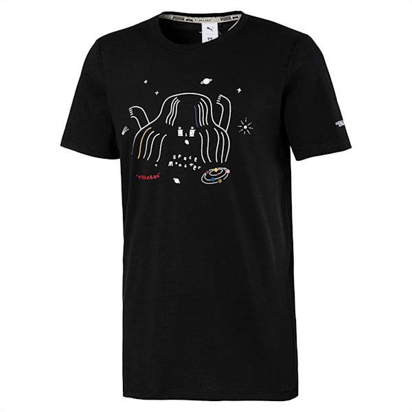 PUMA x TYAKASHA Tee, Cotton Black, extralarge