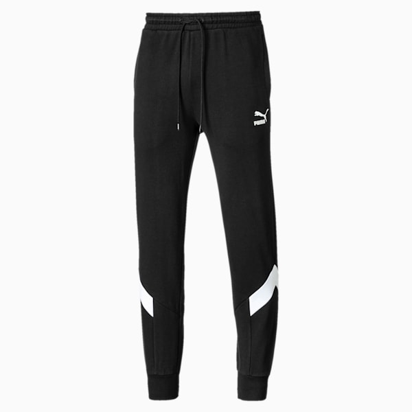 Iconic MCS Men's Track Pants, Puma Black, extralarge