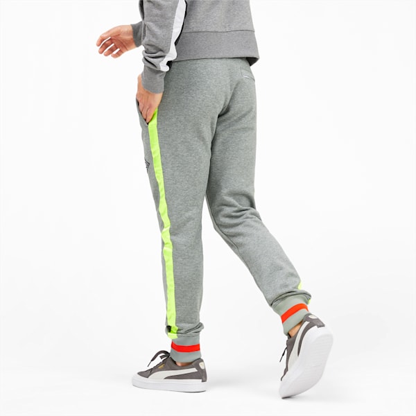 luXTG Men’s Cuffed Sweatpants, Medium Gray Heather, extralarge