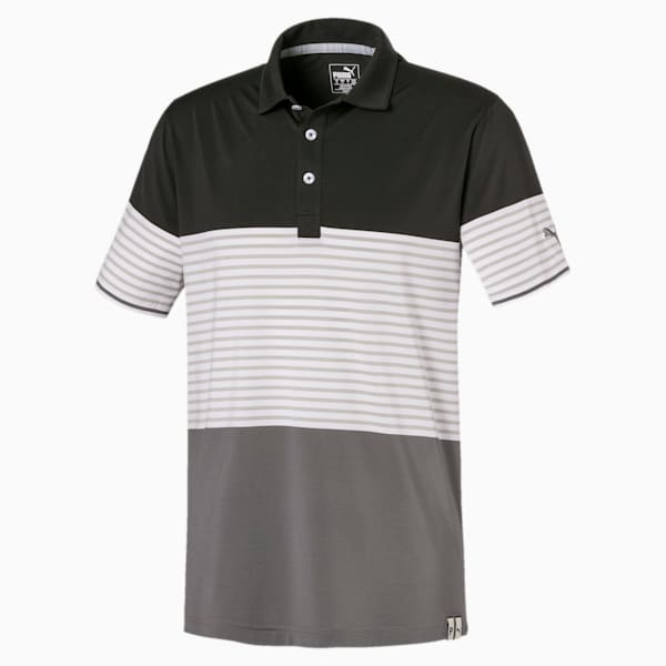 Cloudspun Taylor Men's Polo, Puma Black, extralarge