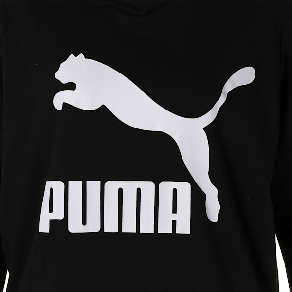 CLASSICS ウィメンズ ロゴ フーディー, Puma Black, extralarge-JPN