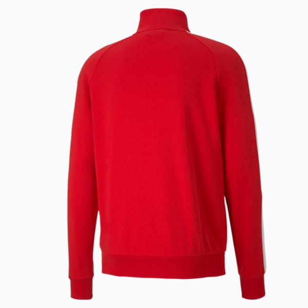 Iconic T7 Men's Track Jacket, High Risk Red