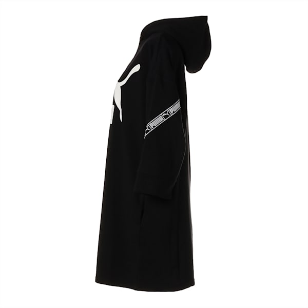 CLASSICS テープ ウィメンズ フーデッド ドレス, Puma Black, extralarge-JPN