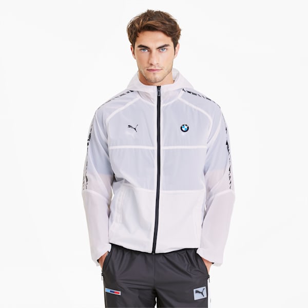 BMW M Motorsport T7 Men's City Runner, Puma White, extralarge