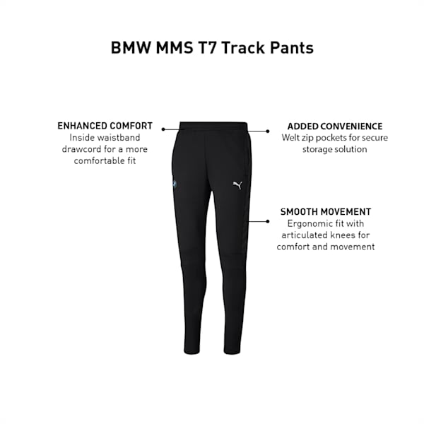 BMW M Motorsport T7 Track Pants, Puma Black