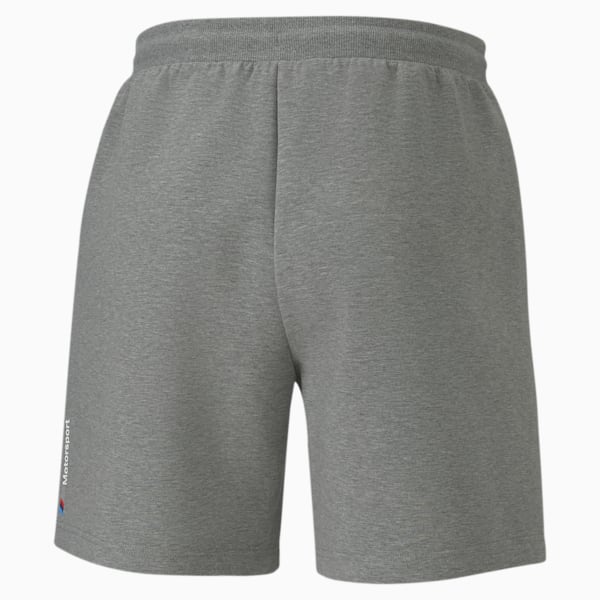 BMW M Motorsport Men's Sweat Shorts, Medium Gray Heather, extralarge