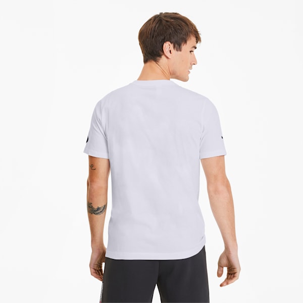 BMW M Motorsport Men's Graphic Tee, Puma White, extralarge