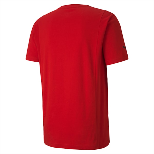 Ferrari Men's Logo T-Shirt, Rosso Corsa, extralarge-IND
