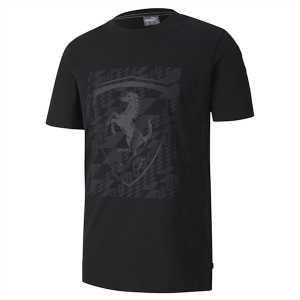 Ferrari Big Shield T-Shirt+, Puma Black