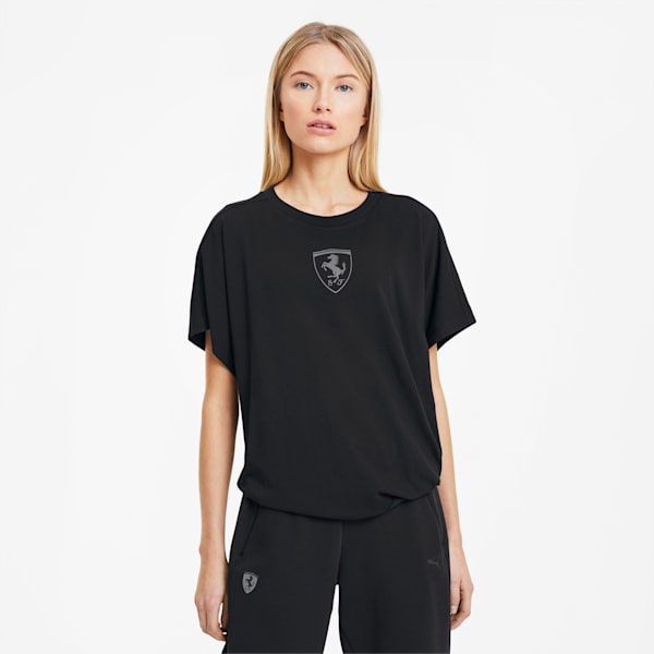 Scuderia Ferrari Race Big Shield T-Shirt Heritage by Puma - Black