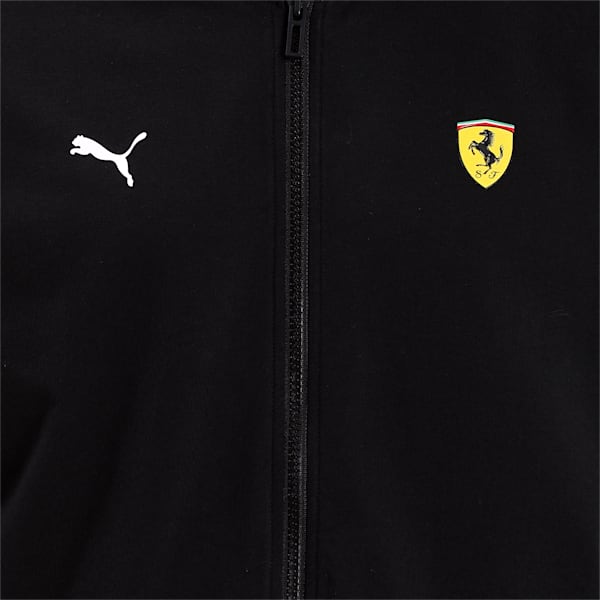 Scuderia Ferrari Men's  Lightweight Sweat Jacket, Puma Black, extralarge-IND