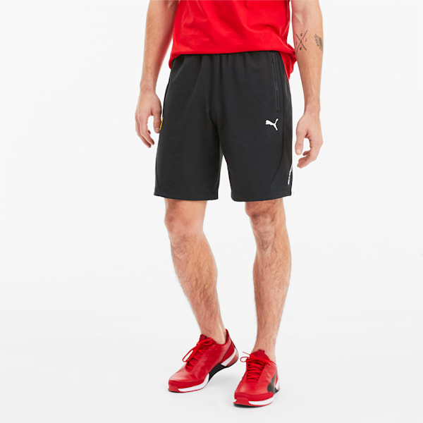 Scuderia Ferrari Men's Lightweight Sweat Shorts, Puma Black, extralarge