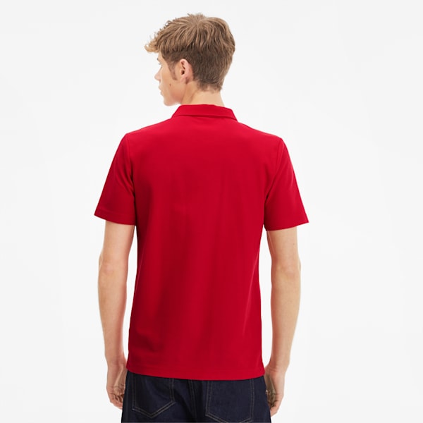 Scuderia Ferrari Men's Polo, Rosso Corsa, extralarge