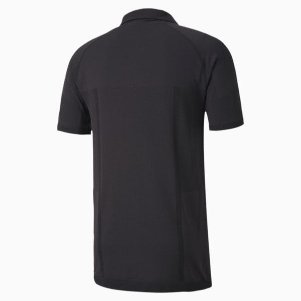 Mercedes-AMG Petronas RCT evoKNIT Men's Polo, Puma Black, extralarge