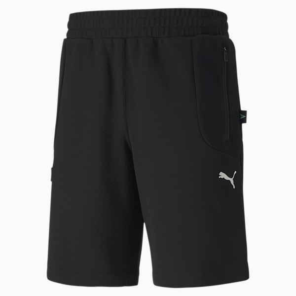 Mercedes-AMG Petronas Men's Sweat Shorts, Puma Black, extralarge