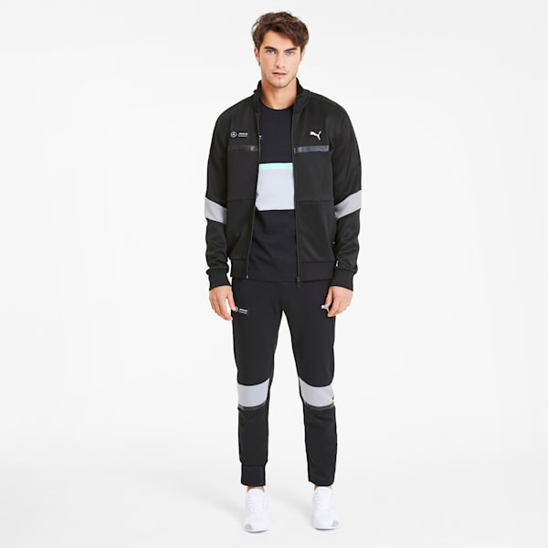 Mercedes-AMG Petronas Men's T7 Track Jacket, Puma Black, extralarge