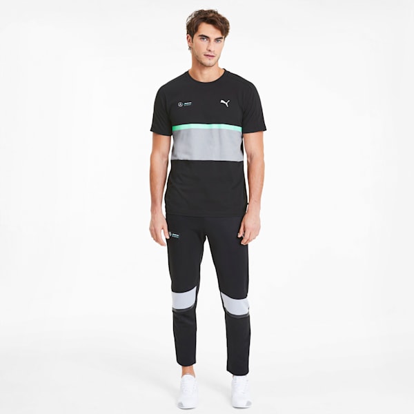 Mercedes-AMG Petronas Men's T7 Tee, Puma Black, extralarge