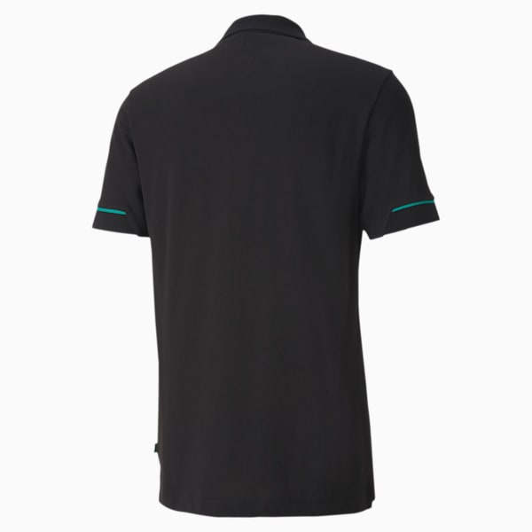 Mercedes AMG Petronas Men's Polo, Puma Black, extralarge