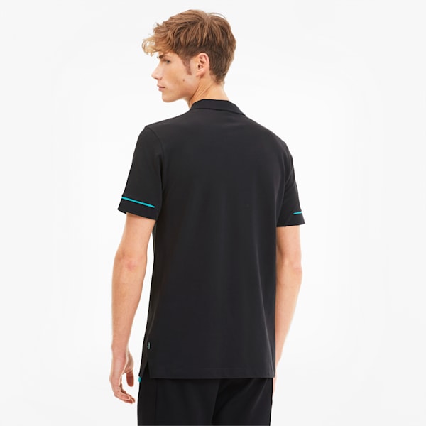 Mercedes AMG Petronas Men's Polo, Puma Black, extralarge