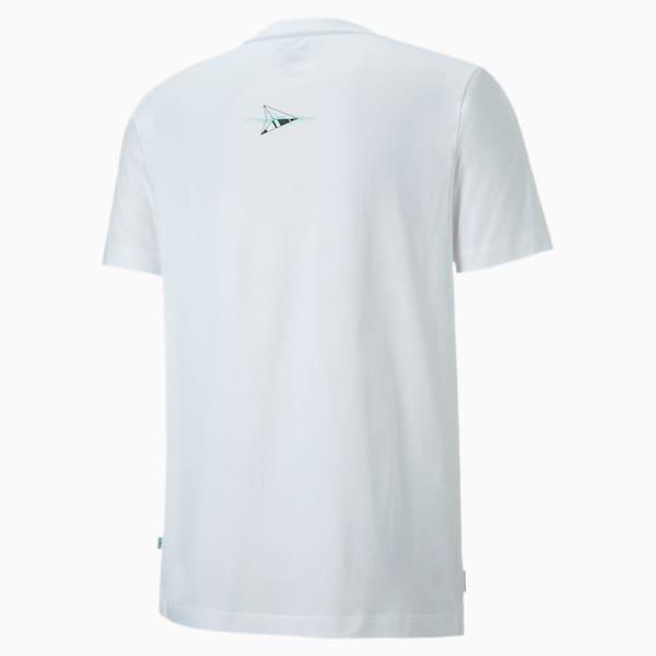 Mercedes-AMG Petronas Silver Arrows Men's Graphic Tee, Puma White, extralarge