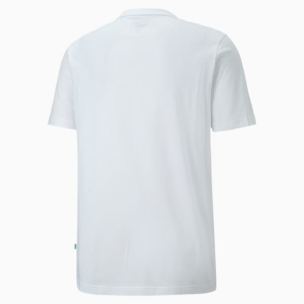 Mercedes-AMG Petronas Men's Logo Tee, Puma White, extralarge