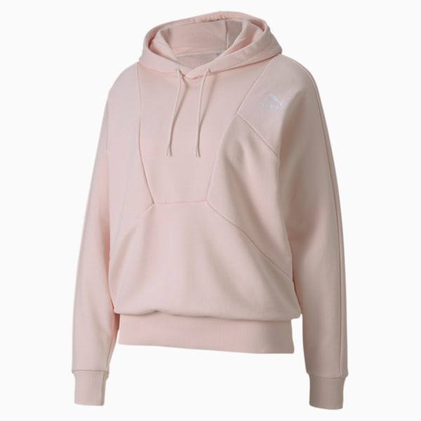 Tailored for Sport Women's Hoodie, Rosewater, extralarge