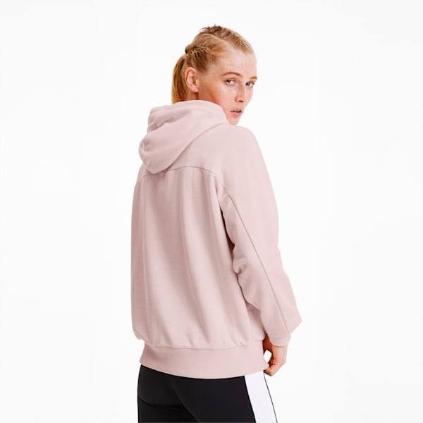 Tailored for Sport Women's Hoodie, Rosewater, extralarge