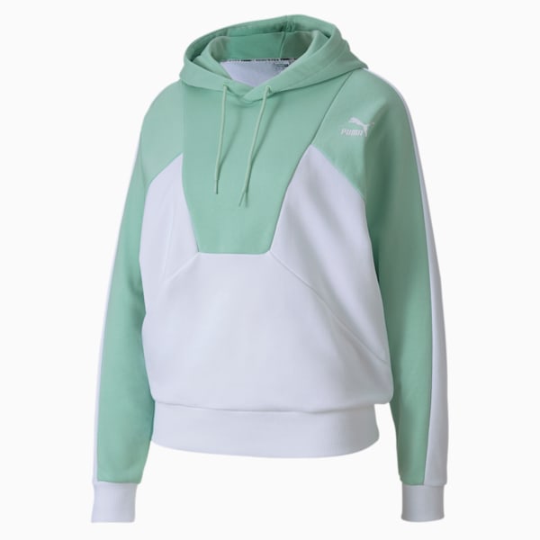 Tailored for Sport Women's Hoodie, Mist Green, extralarge