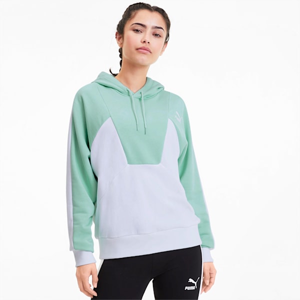 Tailored for Sport Women's Hoodie, Mist Green, extralarge