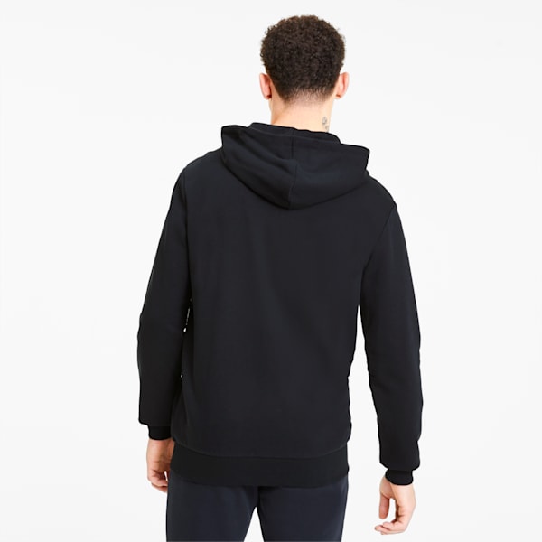 Classics Logo Men's Full Zip Hoodie, Puma Black, extralarge