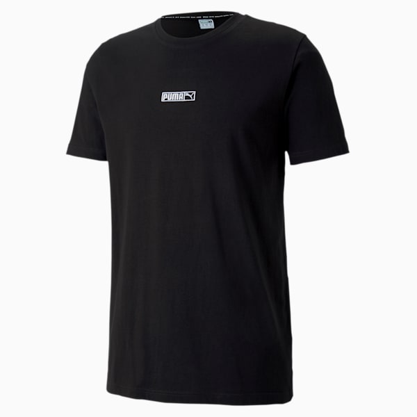 Classics Logo No.2 Men's Tee, Puma Black, extralarge