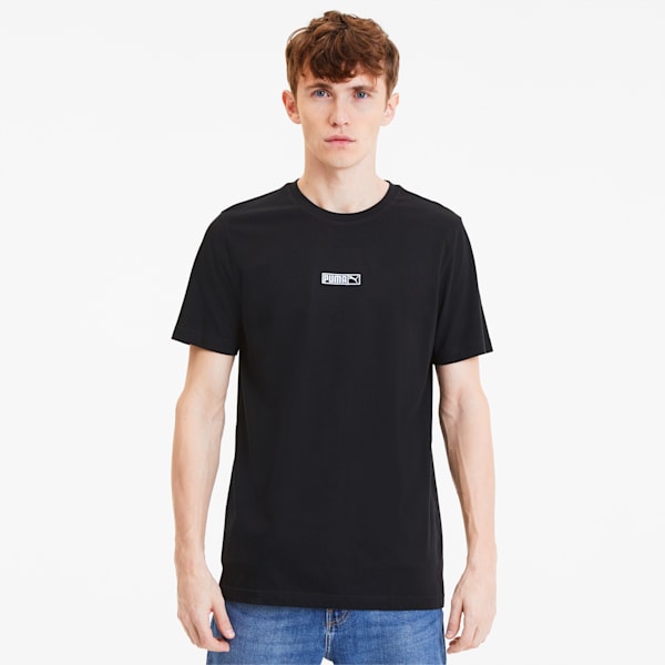 Classics Logo No.2 Men's Tee, Puma Black, extralarge