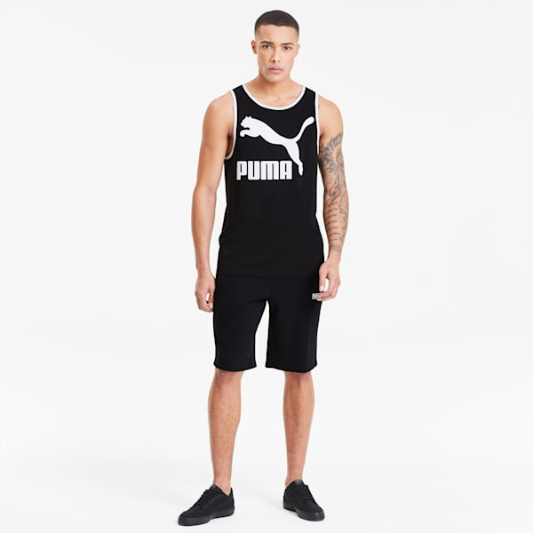 Classics Men's Logo Tank, Puma Black, extralarge