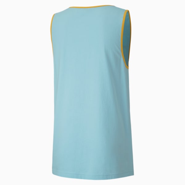 Classics Men's Logo Tank, Aquamarine, extralarge