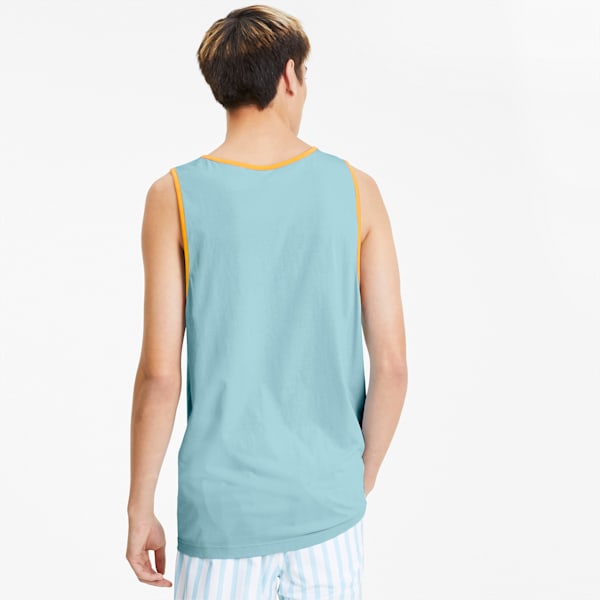 Classics Men's Logo Tank, Aquamarine, extralarge