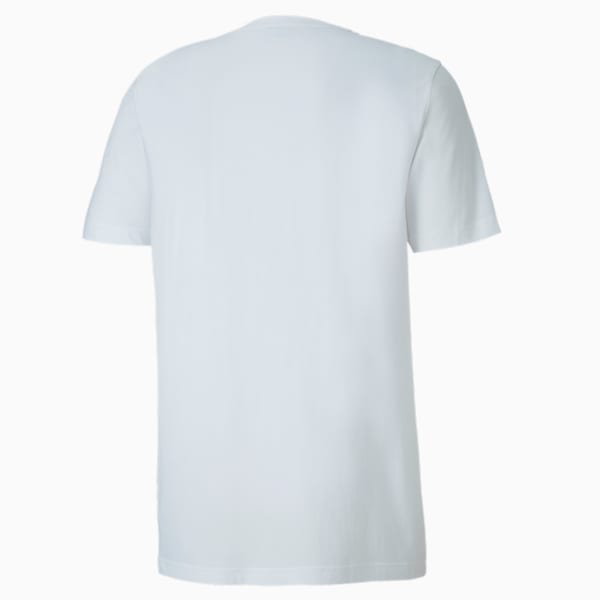 Men's Logo Fill Tee, Puma White, extralarge