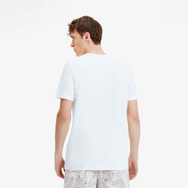 Men's Logo Fill Tee, Puma White, extralarge