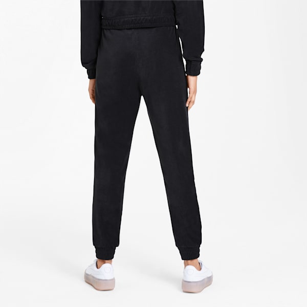 Downtown Women's Tapered Sweatpants, Puma Black, extralarge