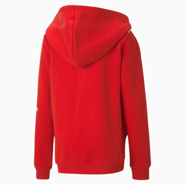 PUMA x SONIC Boys' Hooded Jacket, High Risk Red, extralarge