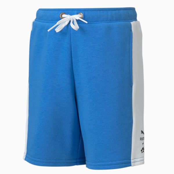 PUMA x SONIC Boys' Shorts, Palace Blue, extralarge