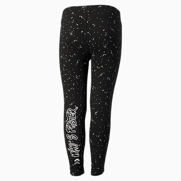 PUMA x SONIC Girls' Leggings, Puma Black, extralarge