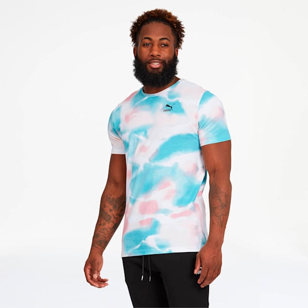 Cloud Pack Men's AOP Tee, Bridal Rose-AOP, extralarge