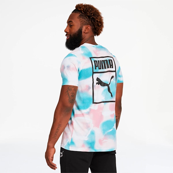 Cloud Pack Men's AOP Tee, Bridal Rose-AOP, extralarge