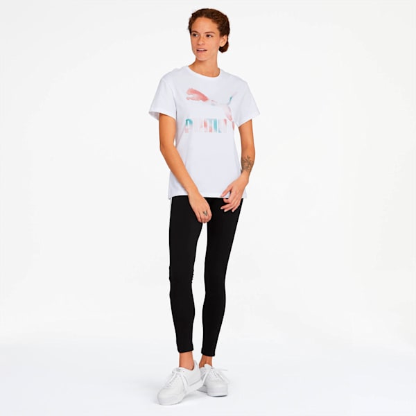 Cloud Pack Women's Graphic Tee, Puma White, extralarge