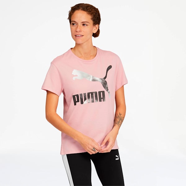 Cloud Pack Women's Graphic Tee, Bridal Rose, extralarge