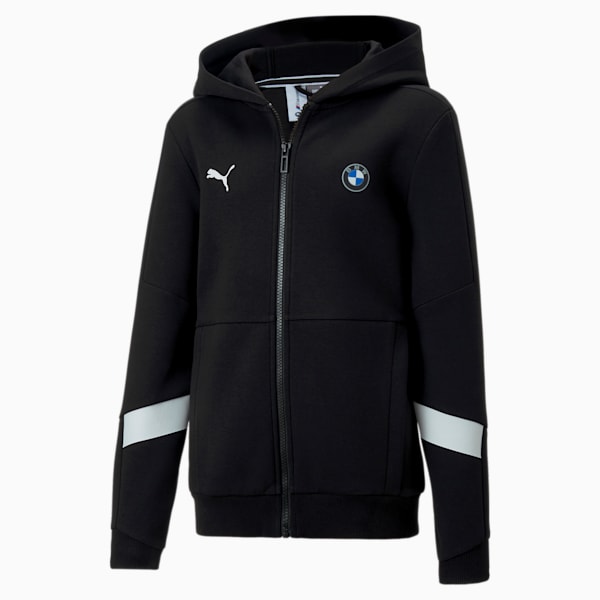 BMW M Motorsport Boys Hooded Sweat Jacket JR PUMA