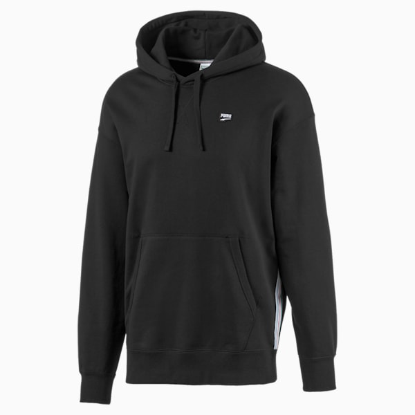 Downtown Men's Hoodie, Puma Black, extralarge