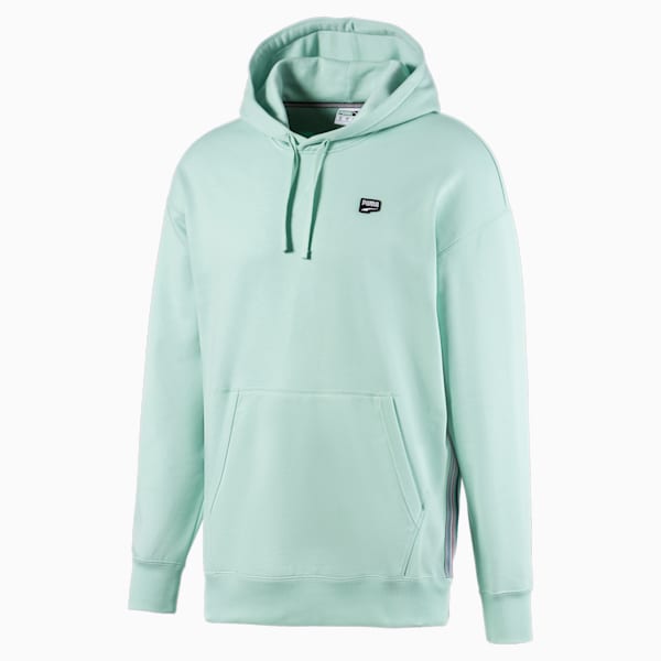 Downtown Men's Hoodie, Mist Green, extralarge