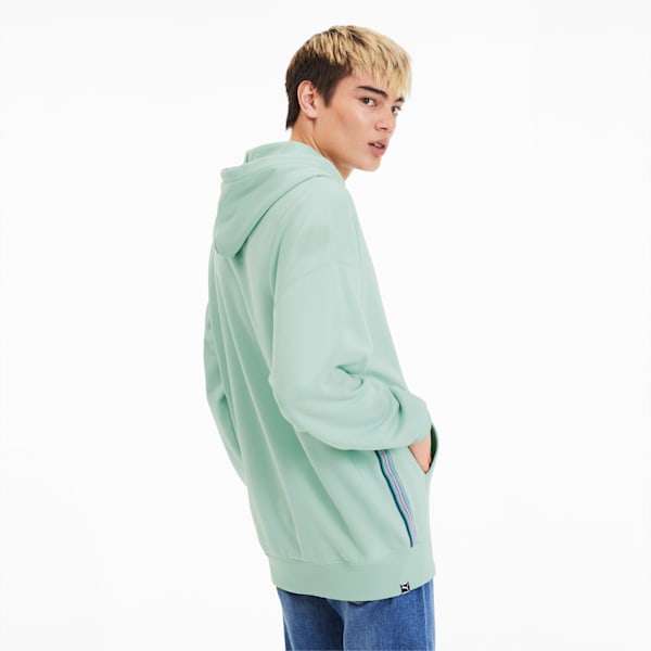 Downtown Men's Hoodie, Mist Green, extralarge