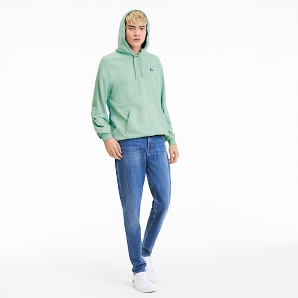 Downtown Men's Hoodie, Mist Green, extralarge